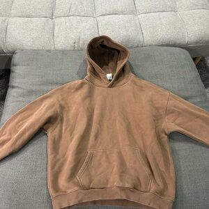 Men's Brown Oversized Hoodie
